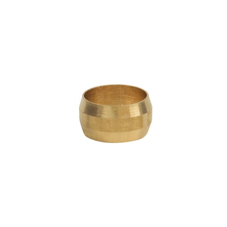 Thrifco Plumbing No. 60-C 1/2 Inch Lead-Free Brass Compression Sleeve 4/Pack 4401053